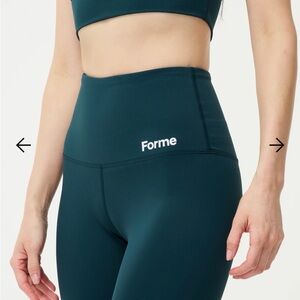Forme Women's sculpt+ Leggings - jade size xs extra small